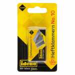 Idena Heftklammern No.10 2 x 1.000 Stück, verzinkt