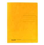 Falken Falken Schnellhefter A4 Karton gelb beh.u.kfm.Heftung, 25 Stück