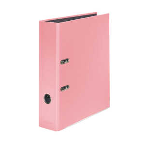 Falken Ordner Pastell Color - A4, 8 cm, pink