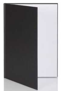 Notizbuch SOHO A4 96BL schwarz RÖSSLER 1878452702 blanko