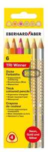 Farbstifte TRI Winner Leuchtfarben 6er Etui