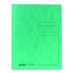 Falken Falken Schnellhefter A4 Karton grün beh.u.kfm.Heftung, 25 Stück