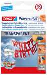 tesa Powerstrips Deco - ablösbar, Tragfähigkeit 200 g, transparent