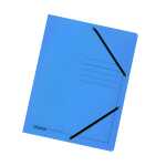 Falken Falken Einschlagmappe Karton hellblau, 3 Klappen,...