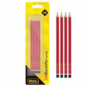 Idena Bleistift FSC100% 4St.,HB