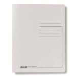 Falken Falken Schnellhefter A4 Karton weiß beh.u.kfm.Heftung, 25 Stück