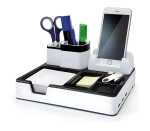 Desk Organizer 3 USB Lade-Anschlüsse