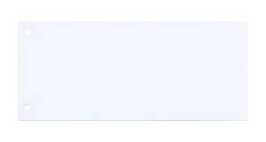 Trennstreifen RC weiß 100 Blatt, 240x105mm 160g - RC Karton