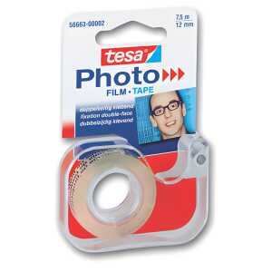Photo Film im Abroller,doppel- seitig, permanent, transparent
