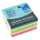 Haftnotizen Würfel 75x75 400Bl,Farbmix 4-farbig, blau/pink/grün/weiß