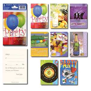 TAUN Einladungskarten Party- Einladung 1St