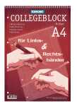 Collegeblock A4 80BL kariert TOPPOINT 43876 Spirale oben