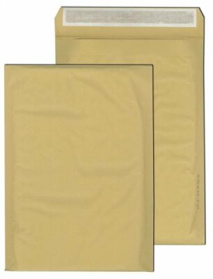 Papierpolstertasche G Sumo 10er braun 225x340mm - 100% Recyclingpapier, Haftklebung mit Abdeckstreifen, - ohne Fenster Polsterung aus mehrlagigem Papiervlies, - 10mm Rundumverschweißung Außenmaß 245x340mm