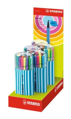 STABILO Pen 68 20er Zebrui türkis