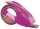 tesa Packbandabroller Packn Go - pink, Rollen bis 50 mm x 66 m