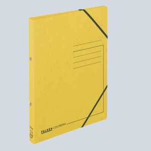 Falken Falken Ringhefter A4 Karton gelb 2 Ring-Mechanik