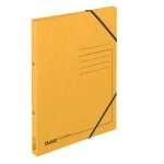 Falken Ringhefter A4 Karton gelb 2 Ring-Mechanik