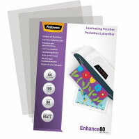 Fellowes Laminierfolie Enhance - A4, matt, 80 mym, 100...