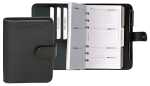 Zeitplaner A6 Kunstst. schwarz BIND 16501 mit Kalendarium
