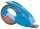 tesa Packbandabroller Packn Go - blau, Rollen bis 50 mm x 66 m