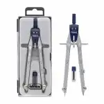 Idena Zirkel und Minen silber blau -...