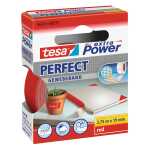 tesa Gewebeklebeband extra Power Perfect - 2,75 m x 19 mm, rot