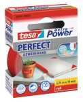 tesa Gewebeklebeband extra Power Perfect - 2,75 m x 19 mm, rot