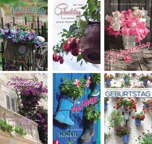 Glückwunschkarten 100er Geburtstag 6fach sortiert 4033683531109