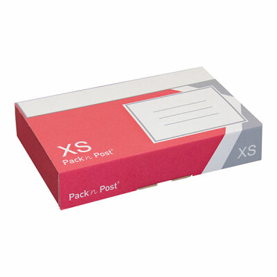 Versandbox XS 244x145x38mm - mit Adressfeld, Pack´n Post