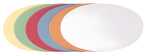 Franken Moderationskarte - Oval, 190 x 110 mm, sortiert,...
