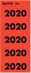 LEITZ Inhaltsschildchen 2020 100ST rot 14200025