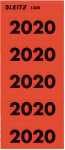 LEITZ Inhaltsschildchen 2020 100ST rot 14200025