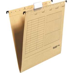 Falken FALKEN Hängemappe - A4, 230 g/qm, seitlich offen, braun