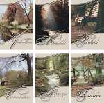 Glückwuschkarten 100er Trauer 6fach sortiert