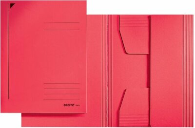 LEITZ 3924 Jurismappe - A4 Pendarec-Karton 430g rot