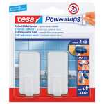 tesa Powerstrips Haken LARGE Classi c, weiss (8758010)
