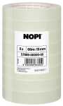 Klebefilm 8RL 19mm 66m transparent NOPI 57889-00000-00