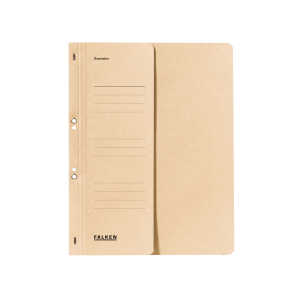 Ösenhefter - A4 1/2 Vorderdeckel kfm. Heftung, chamois Manila 250 g/qm