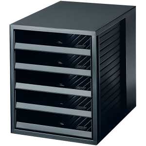 HAN Schubladenbox SCHRANK-SET KARMA A4/C4 5 off Schublad öko-schwarz