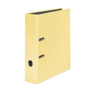 Falken Ordner Pastell Color - A4, 8 cm, gelb