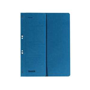 Ösenhefter - A4 1/2 Vorderdeckel kfm. Heftung, blau, Manila, 250 g/qm