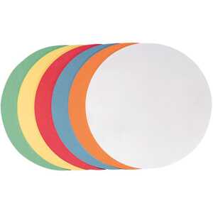 Franken Moderationskarte - Kreis mittel, 140 mm, sortiert, 250 Stück