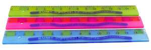 Lineal Plastik flexibel 15cm Kum 2250119 L1 Softie Flex TB