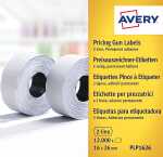 AVERY Zweckform Etiketten für Preis auszeichner, 26 x 16 mm (72031626)