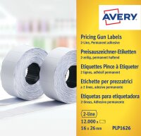 Zweckform Preisetiketten Etiketten 26x16mm weiß -...