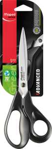 Maped Schere Advanced Green, Länge: 210 mm, asymmetrisch (82499110)