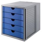 HAN Schubladenbox SYSTEMBOX KARMA - A4/C4, 5 Schubladen,...