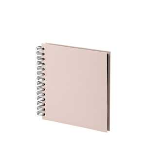 S.O.H.O Wire o Fotoalbum Powder 180x180mm - 60 Seiten schwarz