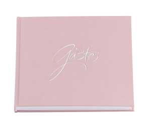 Gästebuch Forever Altrose gebundes Buch 210x210 mm