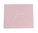 Gästebuch Forever Altrose gebundes Buch 210x210 mm